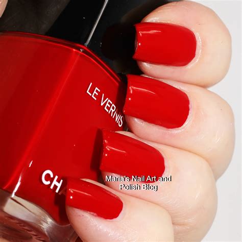 chanel rouge essentiel nail polish.